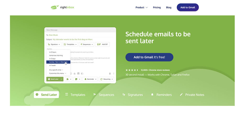 Right Inbox