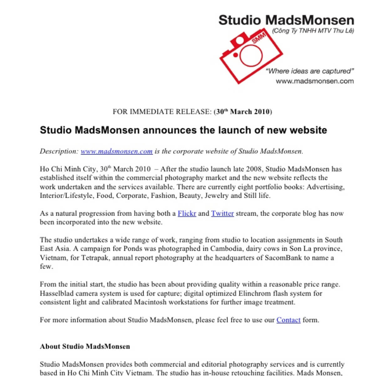 Publish a Press Release